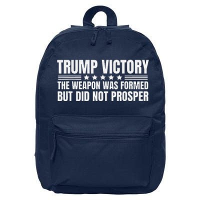 Trump Victory Weapon Formed But Did Not Prosper Christian 16 in Basic Backpack