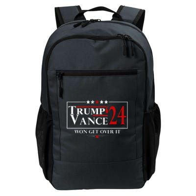 Trump Vance Won Get Over It President Inauguration Day Daily Commute Backpack