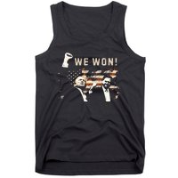 Trump Vance We Won Win Inauguration Day 2025 47th President Tank Top