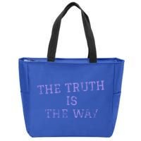 Truth Vintage Weathered Throwback Gift Zip Tote Bag