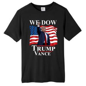 Trump Vance We Dow Trump 47 America President Winner 2024 Tall Fusion ChromaSoft Performance T-Shirt