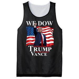 Trump Vance We Dow Trump 47 America President Winner 2024 Mesh Reversible Basketball Jersey Tank