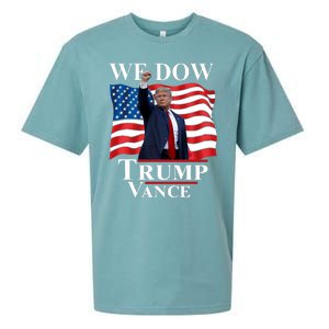 Trump Vance We Dow Trump 47 America President Winner 2024 Sueded Cloud Jersey T-Shirt