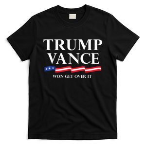 Trump Vance Won Get Over It President Inauguration Day 2025 T-Shirt