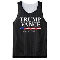 Trump Vance Won Get Over It President Inauguration Day 2025 Mesh Reversible Basketball Jersey Tank