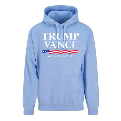 Trump Vance Won Get Over It President Inauguration Day 2025 Unisex Surf Hoodie