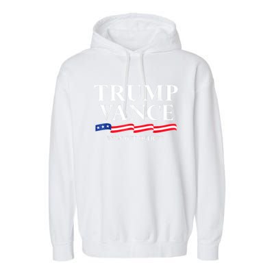 Trump Vance Won Get Over It President Inauguration Day 2025 Garment-Dyed Fleece Hoodie