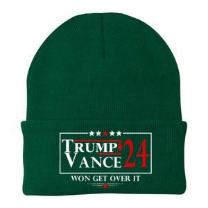 Trump Vance Won Get Over It President Inauguration Day 2025 Knit Cap Winter Beanie