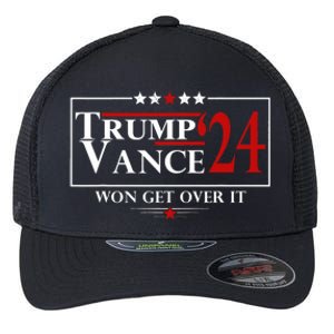 Trump Vance Won Get Over It President Inauguration Day 2025 Flexfit Unipanel Trucker Cap