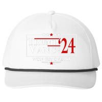 Trump Vance Won Get Over It President Inauguration Day 2025 Snapback Five-Panel Rope Hat