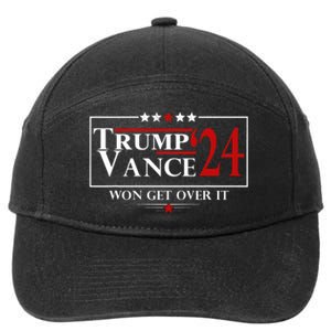 Trump Vance Won Get Over It President Inauguration Day 2025 7-Panel Snapback Hat