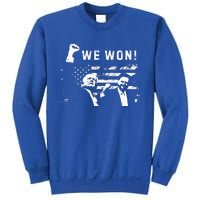 Trump Vance We Won Win Inauguration Day 2025 47th President Sweatshirt