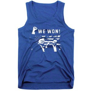 Trump Vance We Won Win Inauguration Day 2025 47th President Tank Top