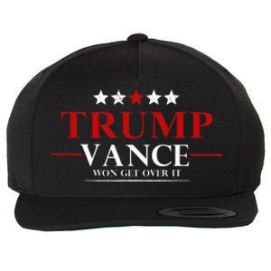 Trump Vance Won Get Over It President Inauguration Day 2025 Wool Snapback Cap