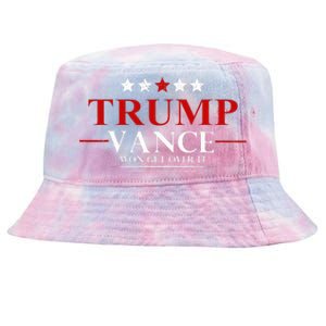 Trump Vance Won Get Over It President Inauguration Day 2025 Tie-Dyed Bucket Hat