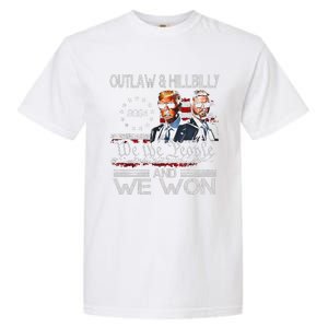 Trump Vance We Won Win Inauguration Day 2025 47th President Garment-Dyed Heavyweight T-Shirt