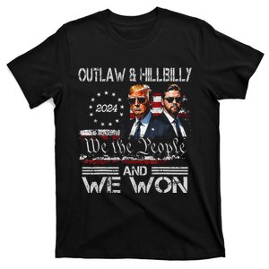 Trump Vance We Won Win Inauguration Day 2025 47th President Gift T-Shirt