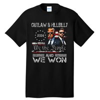 Trump Vance We Won Win Inauguration Day 2025 47th President Gift Tall T-Shirt