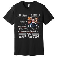 Trump Vance We Won Win Inauguration Day 2025 47th President Gift Premium T-Shirt