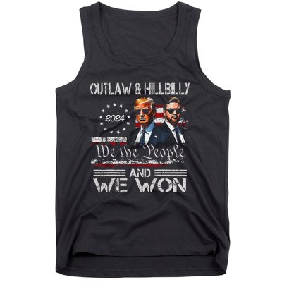 Trump Vance We Won Win Inauguration Day 2025 47th President Gift Tank Top