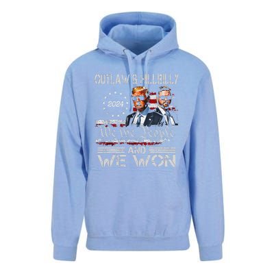 Trump Vance We Won Win Inauguration Day 2025 47th President Gift Unisex Surf Hoodie