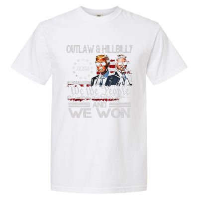 Trump Vance We Won Win Inauguration Day 2025 47th President Gift Garment-Dyed Heavyweight T-Shirt