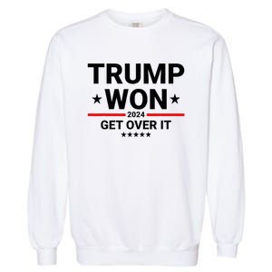 Trump Vance We Won Win Inauguration Day Garment-Dyed Sweatshirt