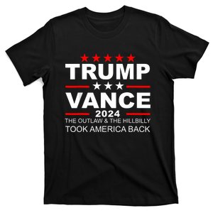 Trump Vance We Won Outlaw Hill Took Back T-Shirt