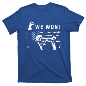 Trump Vance We Won Win Inauguration Day 2025 T-Shirt