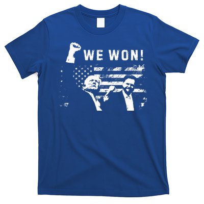 Trump Vance We Won Win Inauguration Day 2025 T-Shirt