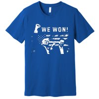 Trump Vance We Won Win Inauguration Day 2025 Premium T-Shirt