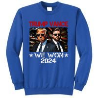 Trump Vance We Won Win Inauguration Day 2025 47th President Sweatshirt