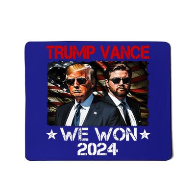 Trump Vance We Won Win Inauguration Day 2025 47th President Mousepad