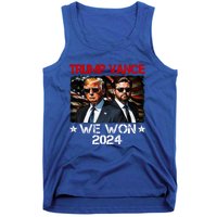 Trump Vance We Won Win Inauguration Day 2025 47th President Tank Top