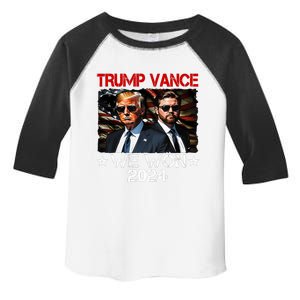 Trump Vance We Won Win Inauguration Day 2025 47th President Toddler Fine Jersey T-Shirt