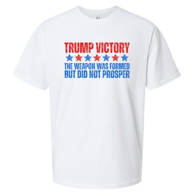 Trump Victory Weapon Formed But Did Not Prosper Christian Sueded Cloud Jersey T-Shirt