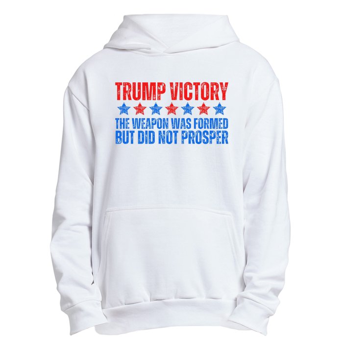 Trump Victory Weapon Formed But Did Not Prosper Christian Urban Pullover Hoodie