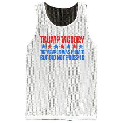 Trump Victory Weapon Formed But Did Not Prosper Christian Mesh Reversible Basketball Jersey Tank