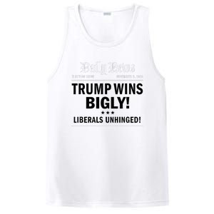 Trump Victory Winner Headline Trump 2024 Trump Wins Bigly PosiCharge Competitor Tank