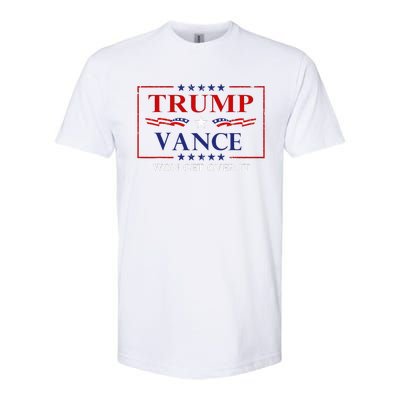 Trump Vance Won Get Over It President Inauguration Day 2025 Softstyle CVC T-Shirt