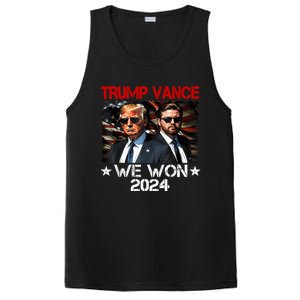 Trump Vance We Won Win Inauguration Day 2025 47th President PosiCharge Competitor Tank