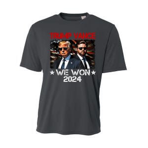 Trump Vance We Won Win Inauguration Day 2025 47th President Performance Sprint T-Shirt