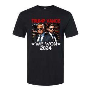 Trump Vance We Won Win Inauguration Day 2025 47th President Softstyle CVC T-Shirt