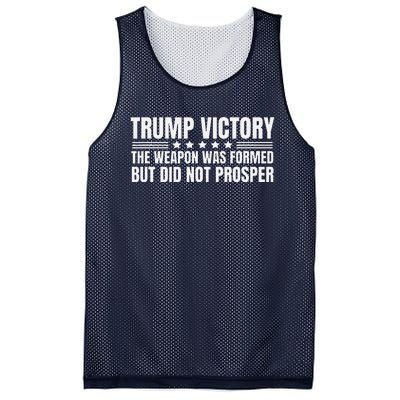 Trump Victory Weapon Formed But Did Not Prosper Christian Mesh Reversible Basketball Jersey Tank