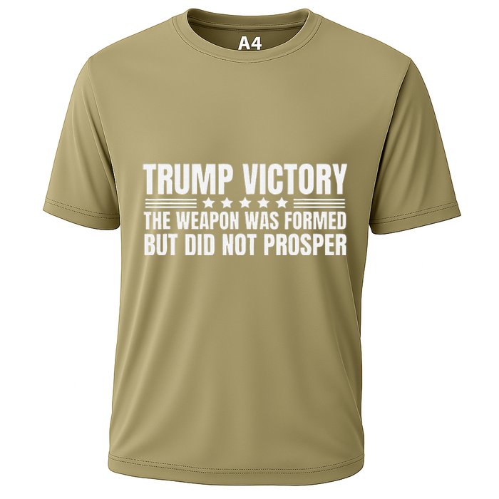 Trump Victory Weapon Formed But Did Not Prosper Christian Cooling Performance Crew T-Shirt