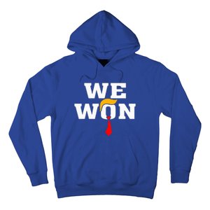 Trump Vance We Won Win Inauguration Day 2025 47th President Hoodie