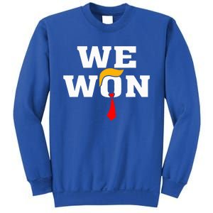 Trump Vance We Won Win Inauguration Day 2025 47th President Sweatshirt