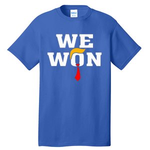 Trump Vance We Won Win Inauguration Day 2025 47th President Tall T-Shirt