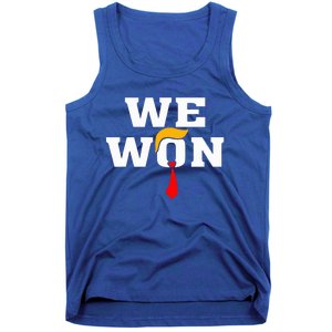 Trump Vance We Won Win Inauguration Day 2025 47th President Tank Top