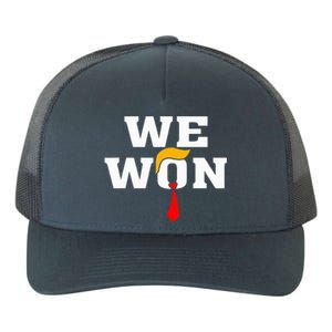 Trump Vance We Won Win Inauguration Day 2025 47th President Yupoong Adult 5-Panel Trucker Hat